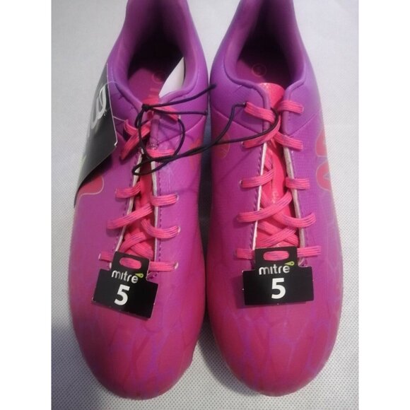 Mitre Girls Soccer Cleats Pink - Picture 5 of 6